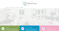 Desktop Screenshot of healthyhomesutah.com